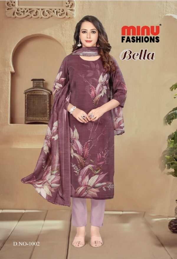 Bella Stitched Suit ( Pure Cotton)
