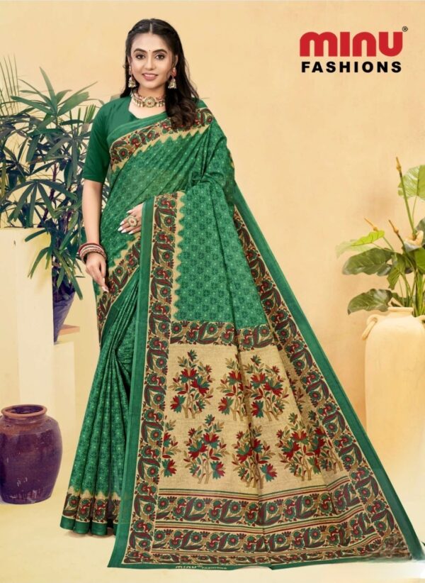 Bengal Beauty Batik Pure Cotton Saree